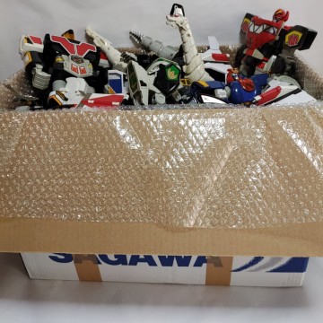 全て BANDAI 戦隊 DX 合体ロボ 超合金 当時物 まとめて 大量セット フィギュア ジャンク 究極大獣神 グレートイカロス 無敵将軍 おもちゃ