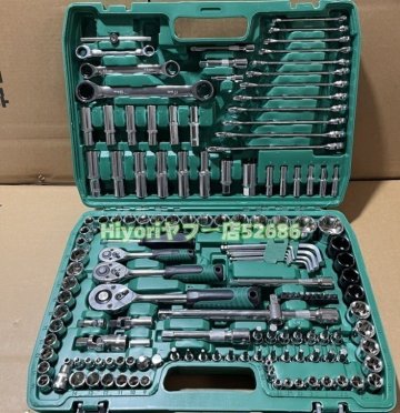 高品質★151個セット自動車修理工具セット自動車修理セットスリーブレンチセット