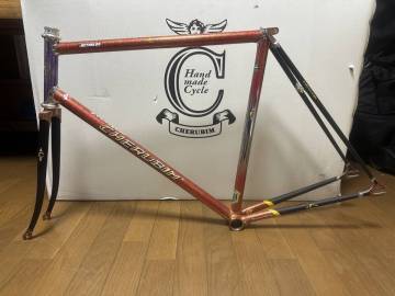 CHERUBIM ケルビム　ピストフレーム　NJS 競輪　KEIRIN 神山雄一郎選手使用品　中古