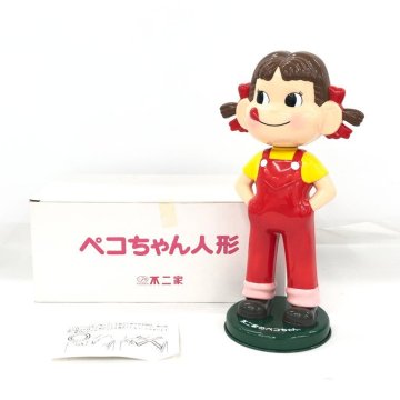 不二家　フジヤ　人形　首振り人形　ペコちゃん　箱・付属品あり【EGAK4034】