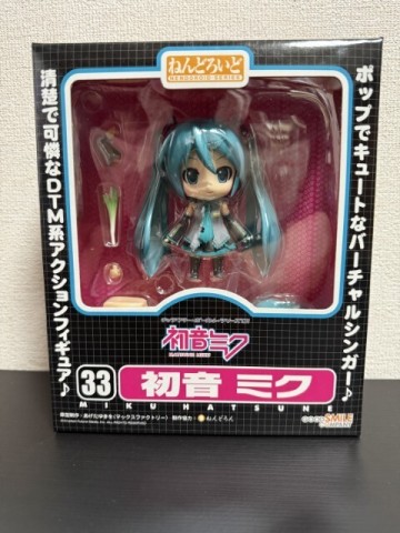 【未開封品】グッドスマイルカンパニー ねんどろいど 33 初音ミク フィギュア