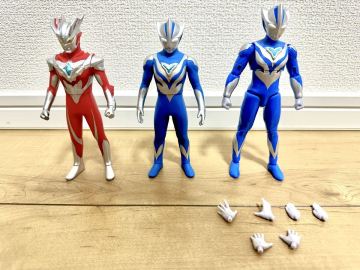 ウルトラアクションフィギュアNEO ウルトラマンテオ ウルトラマンゼロ コスモライズ ウルトラヒーローシリーズ ソフビ バンダイ