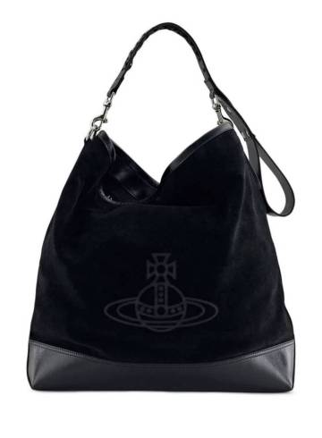 【極美品】Vivienne Westwood NANCY ショルダーバッグ G103473296 スエード生地 大容量 ブランド 小物 レディース 鞄 バック カバン
