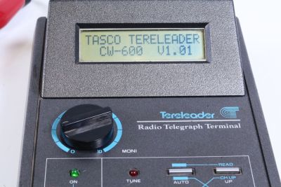 テレリーダー　CW-600　モールス解読機　
