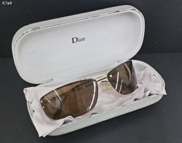 K7w9 サングラス 眼鏡 Christian Dior ディオール 67□14 125 使用感あり ケースキズあり 現状品 60サイズ