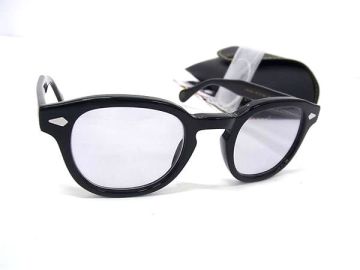 1円 ■美品■ MOSCOT モスコット LEMTOSH COL.BLACK サングラス メガネ 眼鏡 メンズ レディース ブラック系 FZ4600