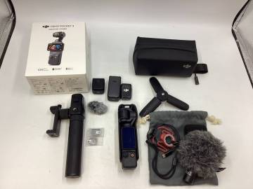 【7591】 DJI OSMO POCKET 3 Creator Combo クリエイターコンボ NEEWER VM10 マイク ジンバルカメラ 4K 現状品