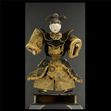 YC802【兵庫県の図書館や博物館の館長を歴任された歴史研究家遺族委託品】江戸－明治期　古い日本人形　優品