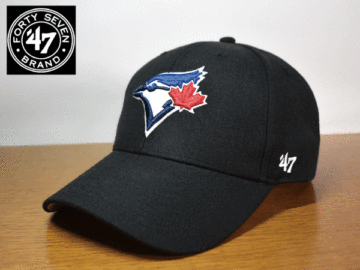 C05《未使用品》47 BRAND 47ブランド【フリーサイズ】MLB TORONTO BLUE JAYS ブルージェイズ 野球帽 帽子 キャップ USモデル