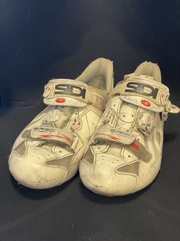 ビンディングシューズ SIDI ERGO CARBON 43 (27.2) 白