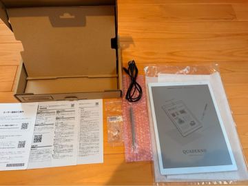 【ジャンク】富士通 QUADERNO A4 Gen.3C FMVDP43CA4 ペン位置ずれ 外箱・付属品あり