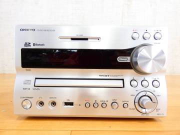 S) ONKYO オンキョー CD/SD/USBコンポ NFR-7X 音響機器 オーディオ ※ジャンク/CD再生可！ @80 (6)