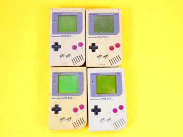  (K-1) Nintendo 任天堂 初代 ゲームボーイ GAMEBOY DMG-01 4台 まとめ ゲーム機器※ジャンク＠60(7)