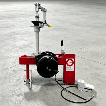 ポータブルタイヤチェンジャー 手動タイヤ脱着修理工具 タイヤ解体機