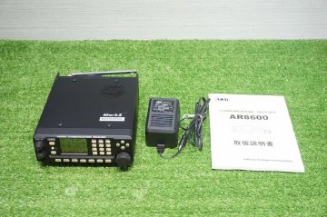 [SK][G6071980] AOR AR8600 MARK2 広帯域受信機 COMMUNICATIONS RECEIVER ACアダプター、取扱説明書付き