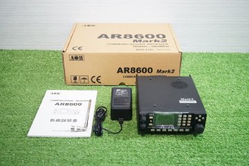 [QS][G6071710] AOR AR8600 Mark2 広帯域受信機 レシーバー アダプタ/取扱説明書/元箱付き