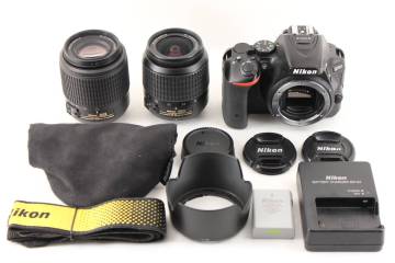 【ショット回数14083】Nikon ニコン D5500 デジタル一眼レフカメラ ダブルズームキット
