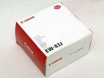 【純正】中古　キャノン　花形レンズフード　EW-83J　EF-S17-55mm F2.8 IS USM用