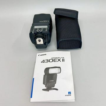 1円〜 キヤノン Canon SPEEDLITE 430EX II スピードライト クリップオンストロボ フラッシュ 中古品 カメラ 一眼レフ 周辺機器