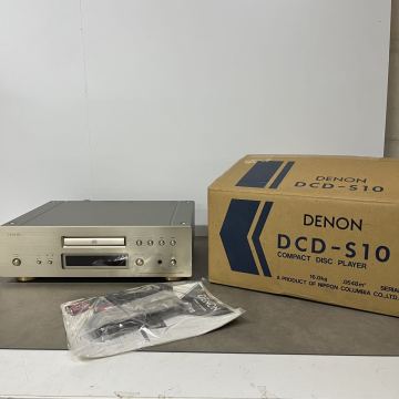 【MS8713】未使用品 DENON デノン DCD-S10 コンパクトディスクプレーヤー CDプレーヤー デッドストック品 ヴィンテージ 経年保管品 現状品