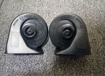 ジャンク トヨタ レクサスホーン 110db 大音量 2個セット 12V 3.5A 高音 低音 USED品 ホーン クラクション