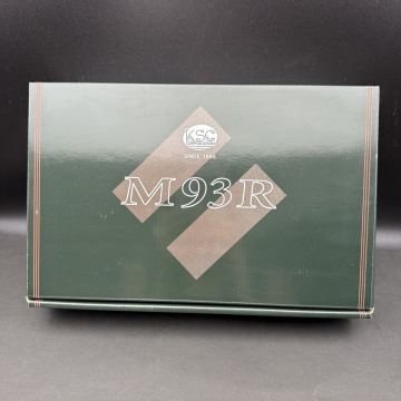 P59【新品同様】KSC M93R 2nd HW モデルガン 元箱・説明書・カート付き ガスガン エアガン モデルガン
