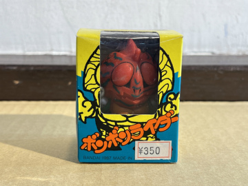 中古品 当時物 バンダイ 仮面ライダー倶楽部 ボンボンライダー アマゾン ソフビ 人形 現状渡し