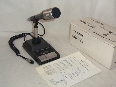 YAESU ヤエス MD-1B8 ダイナミック型 スタンドマイク 中古品