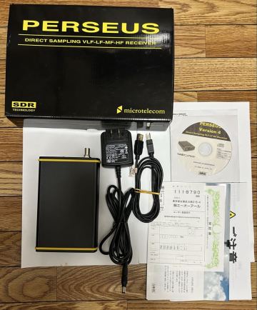 microtelecom PERSEUS SDR受信機 ダイレクトサンプリング