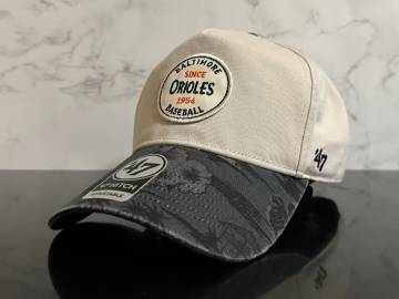 【未使用品】85WF 訳あり★&rsquo;47BRAND &rsquo;47ブランド&times;MLB ボルチモア・オリオールズ Baltimore Orioles コラボ キャップ 帽子《FREEサイズ》