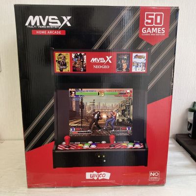 藤966【送200】1円～ 動作OK UNICO MVSX HOME ARCADE 全体的に細かなキズ有