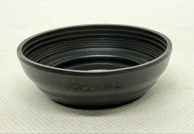 ミノルタ★M-ロッコール 40mm F2用 ラバーレンズフード