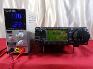 ICOM IC-706MKIIG HF/VHF/UHF オールモードトランシーバー 通電確認済 現状品　（260713-15）