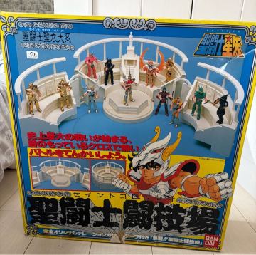聖闘士星矢 聖闘士闘技場 セイントコロッセオ 未検品現状/聖闘士聖衣大系 フィギュア 消しゴム SAINT SEIYA BANDAI 当時物 昭和レトロ