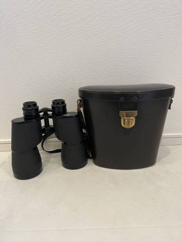 Carl Zeiss 15x60 15&times;60 カールツァイス 革ケース付き 双眼鏡 当時物 現状品 1円スタート