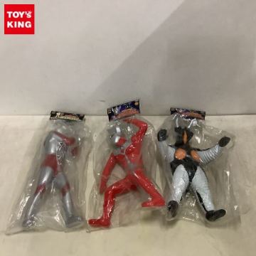 1円～ バンプレスト ウルトラマンシリーズ ビッグサイズソフビフィギュア 3 宇宙恐竜登場編 等 ゼットン ウルトラマンタロウ 他