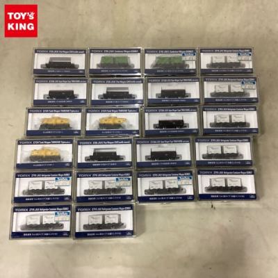 1円～ TOMIX Nゲージ 2719 国鉄貸車 コム1形タイプ 冷蔵コンテナ付 2724 タム500形タイプ イエロー 他