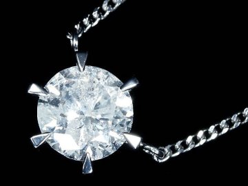 IOV18634SS【1円～】新品【RK宝石】《DIAMOND》上質ダイヤモンド 特大2.441ct!! Pt900 Pt850 超高級 一粒ダイヤ ネックレス