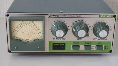 DAIWA HF用アンテナチューナー　CNW418　 antenna tuner 500wpep