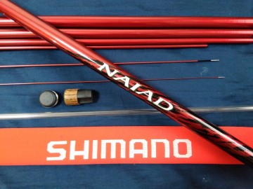 【美品】シマノ ナイアード 70 NF H2.75 ソリッド替え穂先付き 短竿 小太刀のように 支流 小河川 竿抜け ヘチ 強風対策に