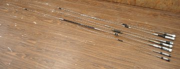 １円スタート!!送料無料 現状品 ダイヤモンド コメット モービルアンテナ 7本セット SB0・SB4・CA-287C・CA-2&times;4KG・NR7700・NR-770R