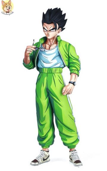 二次元彩色リペイントドラゴンボールZ 復活の「F」孫悟飯2DフィギュアDragon ball Songohan Repaint Figure