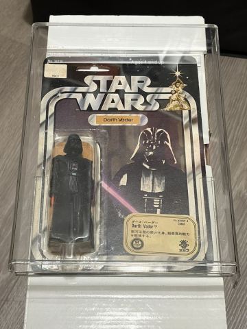 オールドケナー タカラ スターウォーズ ダースベイダー 美品 未開封 12back 70s フィギュア old Kenner STARWARS Darth Vader 
