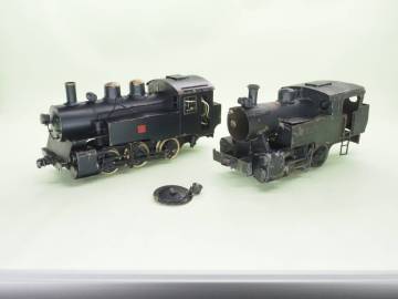 ３線式Ｏゲージ　小型蒸機ジャンク品