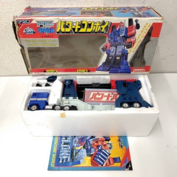 B686-G20-2147 タカラ ダイアクロン カーロボット 装甲合体 パワードコンボイ メッキタイプ トランスフォーマー 当時品 IH