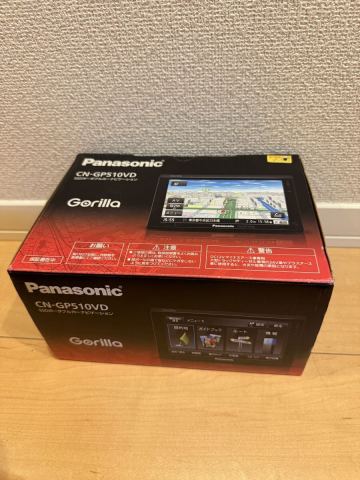 1円 未使用に近い Panasonic ゴリラ CN-GP510VD ポータブルカーナビ ワンセグ NC.NR