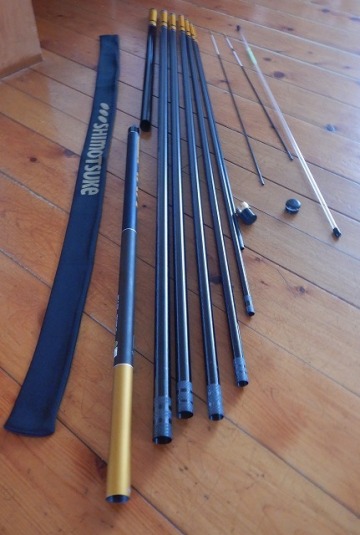 【ジャンク】下野　シモツケ　SHIMOTSUKE　 鮎竿 NEBスピリットType-BV 90DR