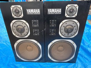 7/113【ジャンク 】YAMAHA ヤマハ NS-1000M 3ウェイスピーカー 左右セット 17282L/R まとめ 動作未確認 現状品
