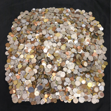 1円 アメリカ リバティ 25セント / デンマーク 5クローネ / フランス 2フラン 等 古銭 硬貨 総重量約25.8kg まとめ