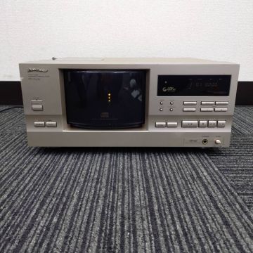 J421-F19-125 Pioneer パイオニア 101枚ファイルタイプCDプレーヤー PD-F908 通電確認済み 2004年製 オーディオ機器 家電 FG